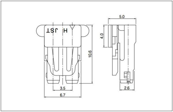 JST BD Connectors 3.5mm Pitch 2Pin Connector for Powering LCD Backlights Wire to Board Wiring Harness Assembly