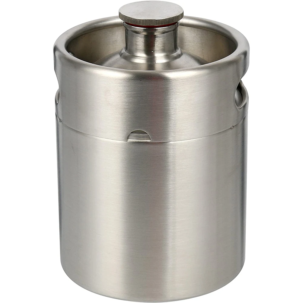 Пустая мини-бочонок Стиль Ворчун нержавеющая сталь баррель держит бочонки пива