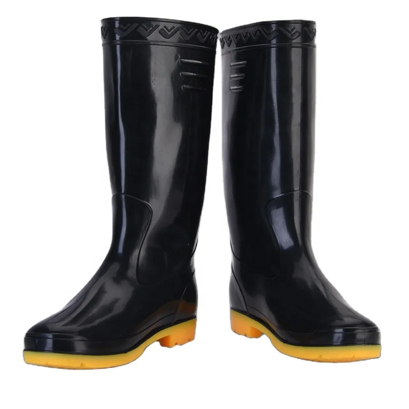 Оптовая продажа дешевые резиновые сапоги индивидуальный дизайн для дождя кислотостойкие защитные из