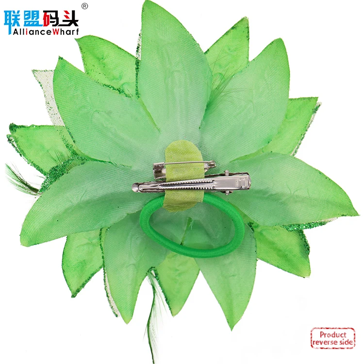 
Factory Sell Dance Wedding Party Carnival Headdress Head Flower Hair Clip/Hairpin Decoration Accessories Supplies 