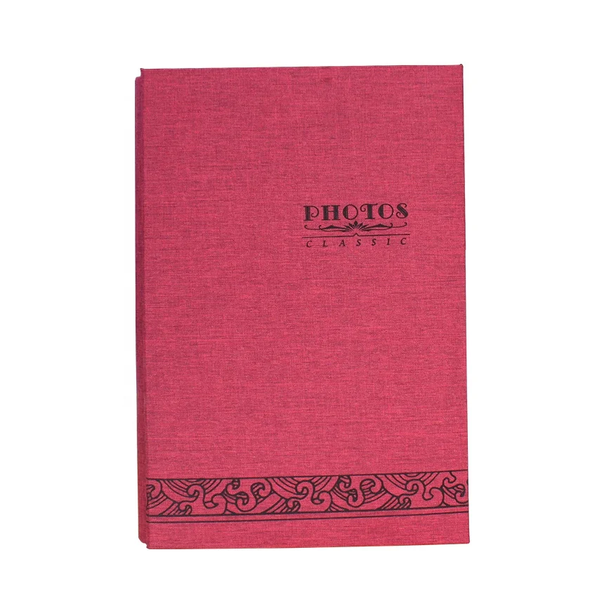 Тканевый Обложка, Свадебный фотоальбом 4R 4x6, бумажный альбом, 300 фотографий, оптовая продажа, семейный альбом, фотоальбом