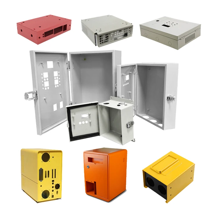 OEM ODM High Custom Machining Part Steel Bending Stamping Parts Sheet Metal Fabrication Distribution Box