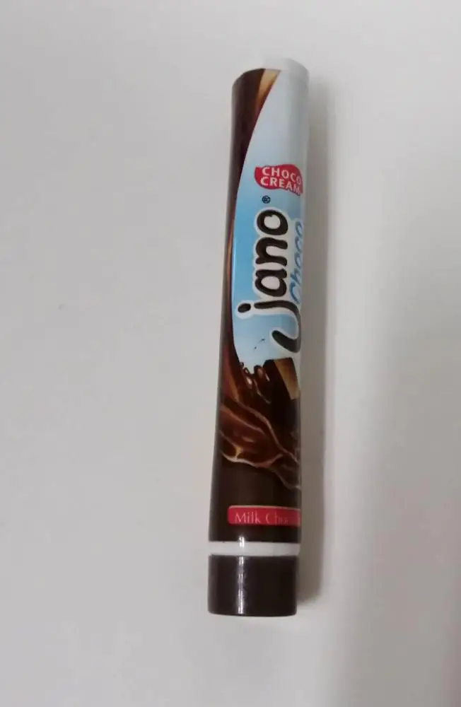chili sauce paste Empty plastic food grade packaging transparent squeeze tube
