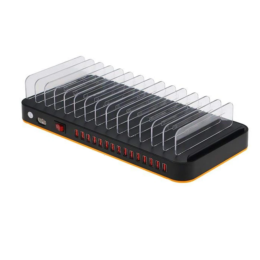 
new products Usb Multiple Port Power Adapters 15Ports Docking Charger 2020 mobile charger top sellers for amazon 