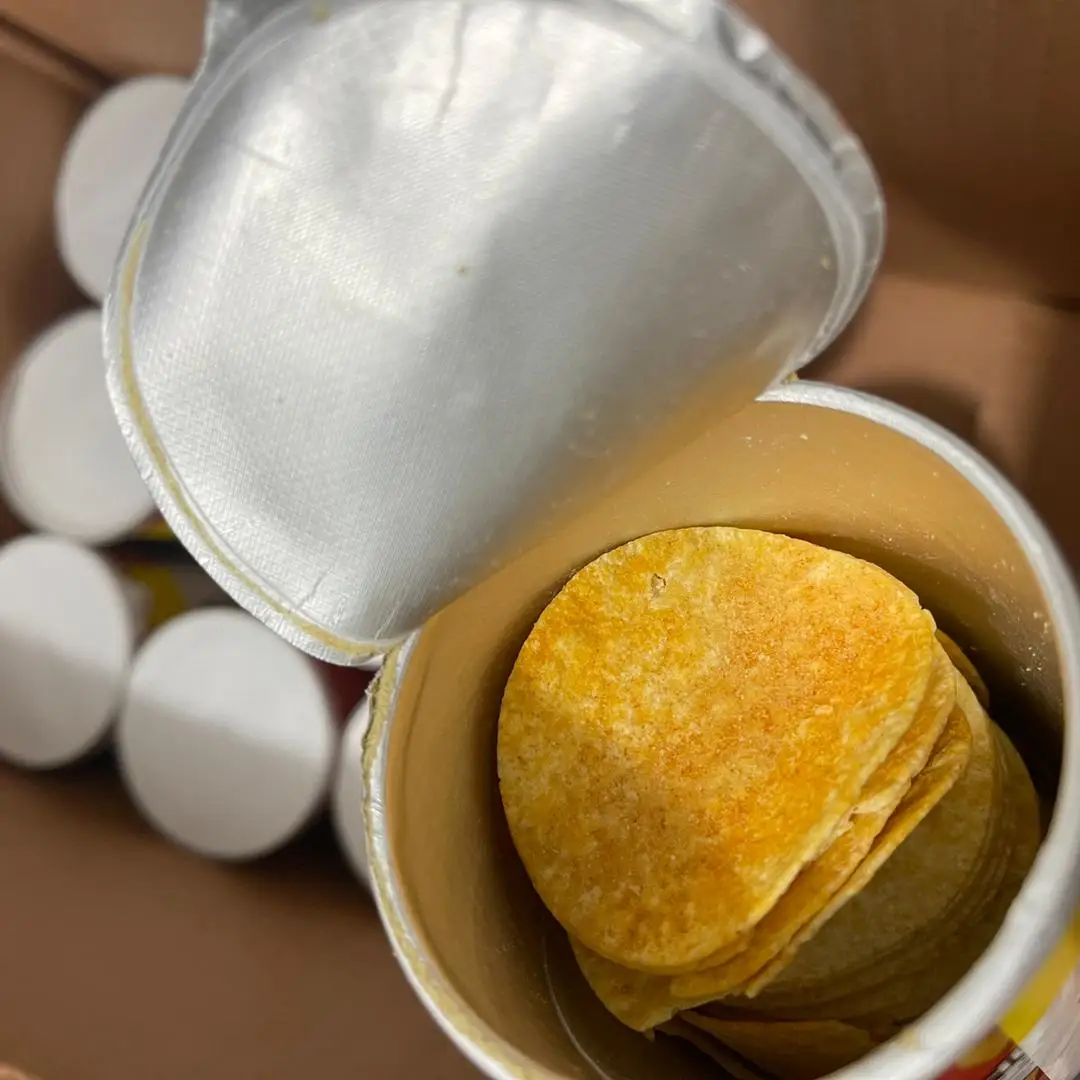 Jojose OEM Potato Chips in Tube 45g OEM Snack Exotics Manufacturers OEM Crisps Vegetarian Fruit Dried Exotic Snacks Potato Chips