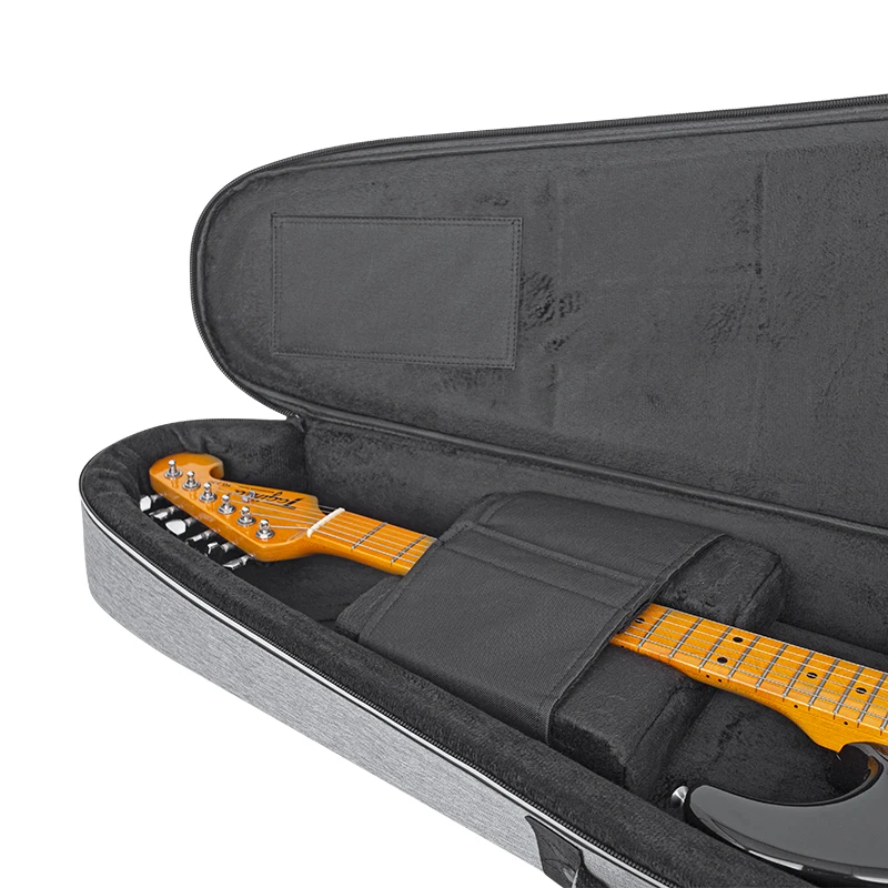 Waterproof grey Guitar Case Guitar bag bolsa de guitarra 39/41 inch classical acoustic Guitar Bag with two shoulder straps