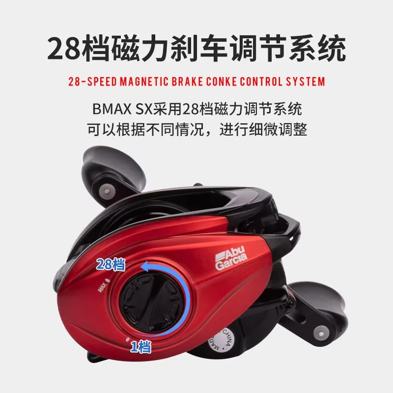 Новое поступление ABU GARCIA BMAX5 SX Рыболовная Снасть и снасти для Пресноводной морской рыбалки приманка серфинга легкая катушка