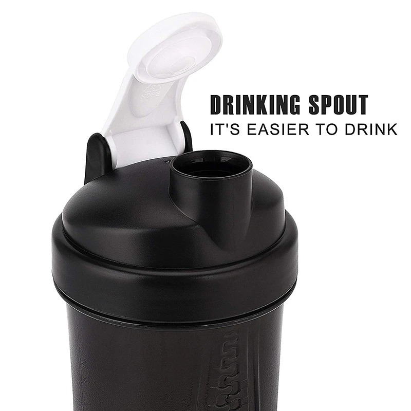 2020 Amazon Reusable Sports Shaker Bottle Protien Shaker Bottle With Logo