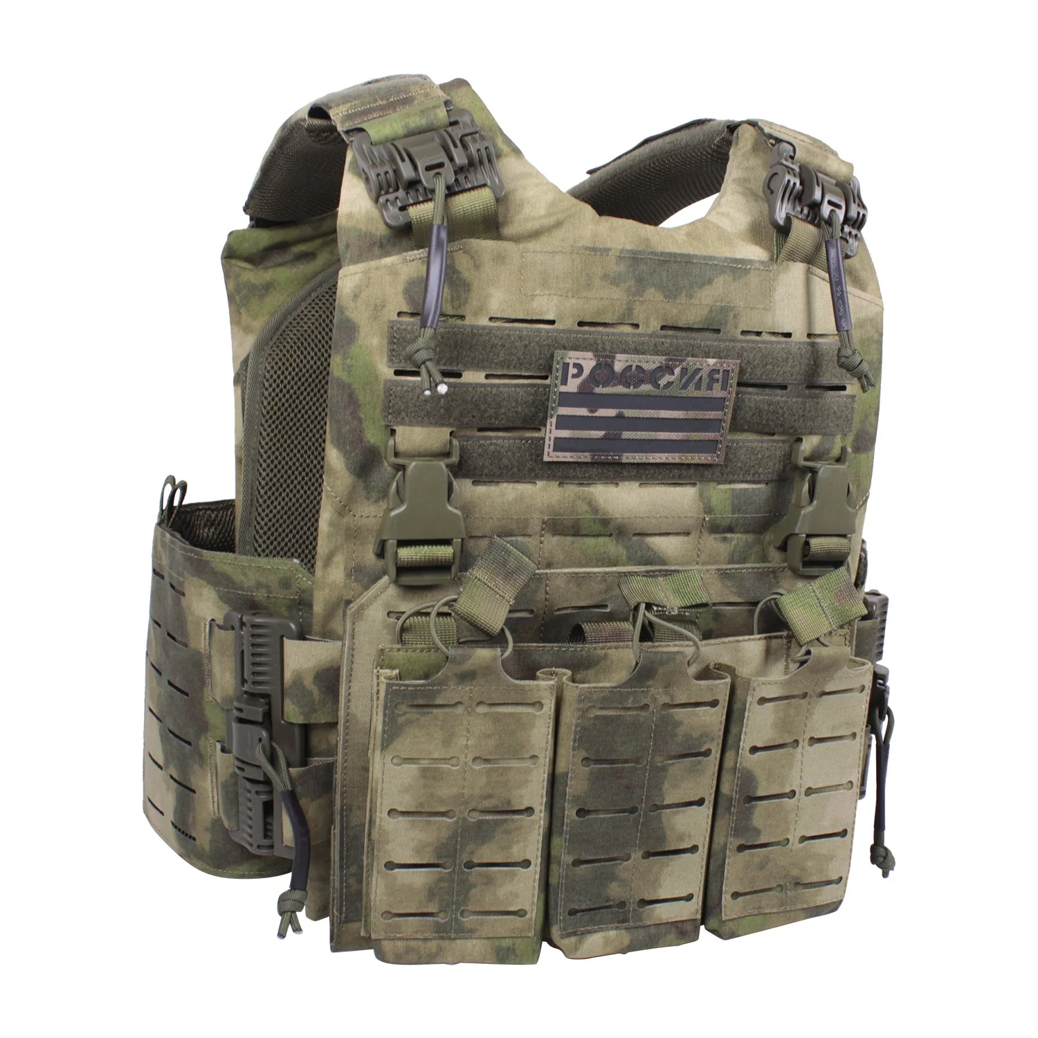 LSR Style Laser Cutting Process Field Test Plate Carrier Chaleco Tactico Tactical Vest Cover Camouflage Polyester Nylon Unisex