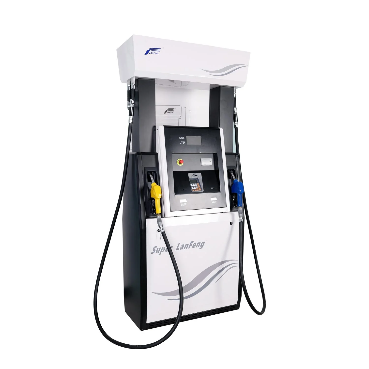 Lanfeng High Quality Gasoline Diesel oil kerosene Fuel Dispenser Petrol Pump