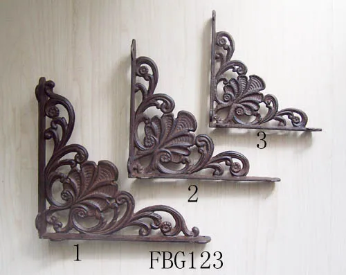 2024 HOT SELL!European style antique cast iron bracket support shelf