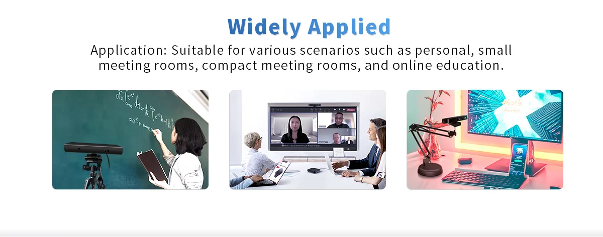 Ultra HD 4K Web Camera Wide Angle 135° Computer Web Cam USB 4K 60FPS Webcam with Privacy Cover for Online Meeting Education