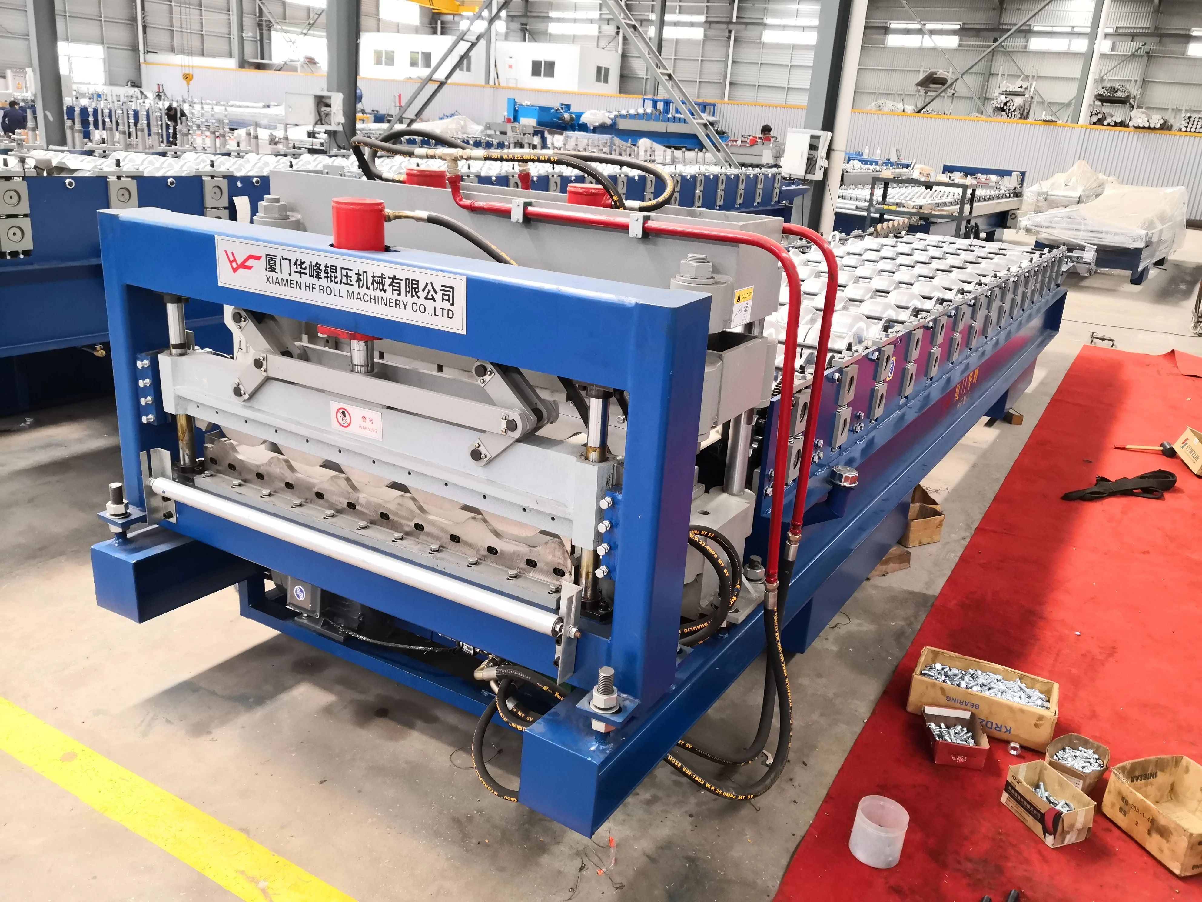 Construction Hot Selling Color Steel Automatic Tile Making Machine