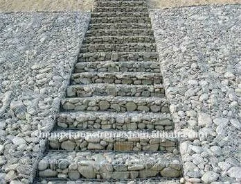 Фабрика Китая поставляет габионный матрас шестиугольная оцинкованная габионная сетка