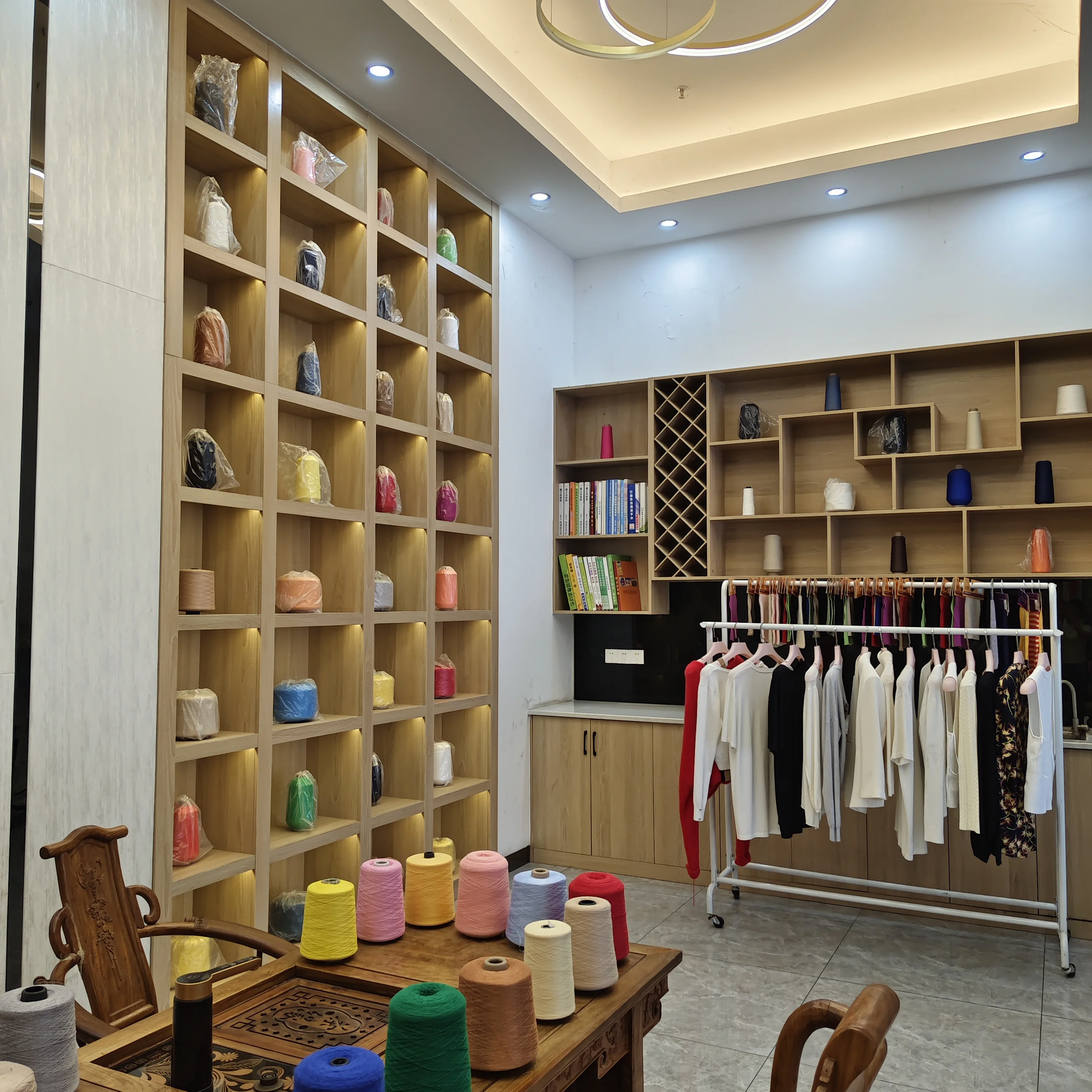 Multi colors dyed customized 100 Viscose Yarns High Twist Soft 30S/2  30 Rayon Filament Mercerized Cotton Viscose Yarn