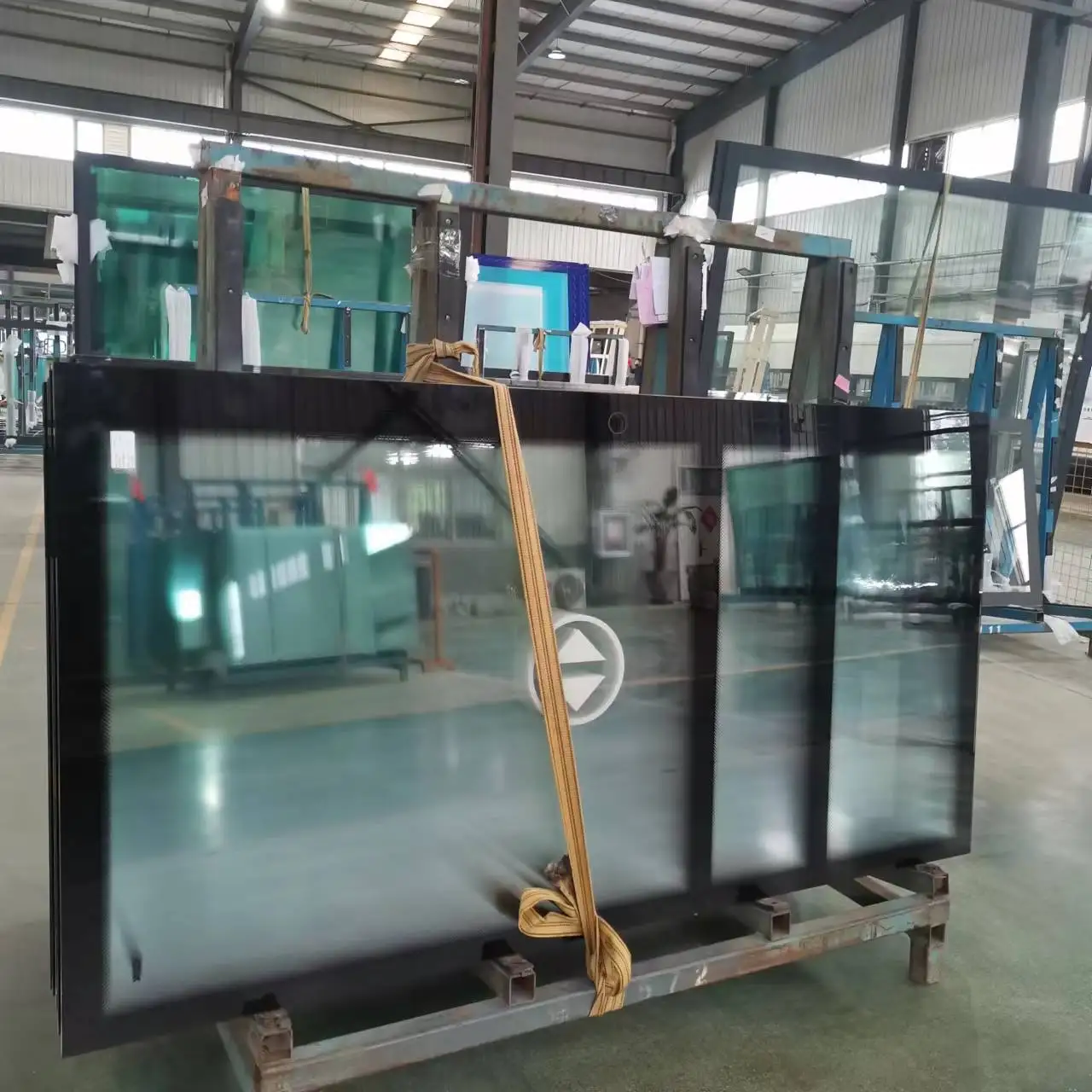 10mm Ceramic Fritted Toughened Glass Heat Soaked Test for PSD