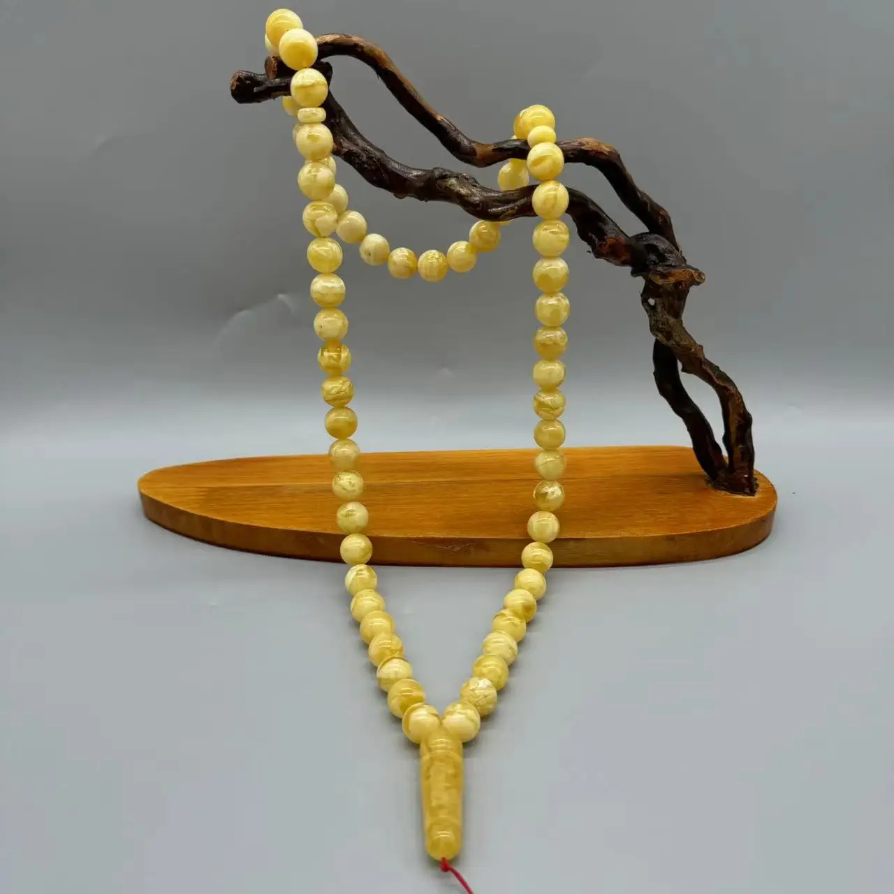100% natural Baltic amber,classic islamic muslim prayer rosary,rosary spherical,14mm 112grams 66beads