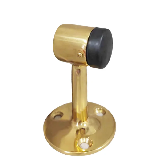 Factory Direct Sale High Quality Brass Door Stopper with Wall Mounted