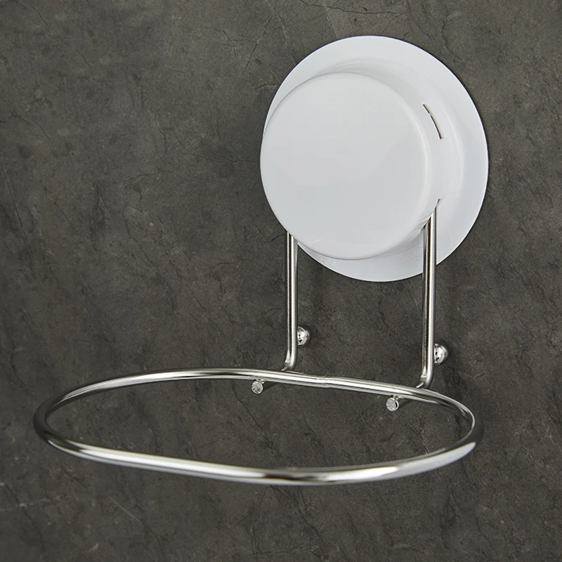 Wall mount suction cup bathroom kitchen shower soap Dish  soap holder