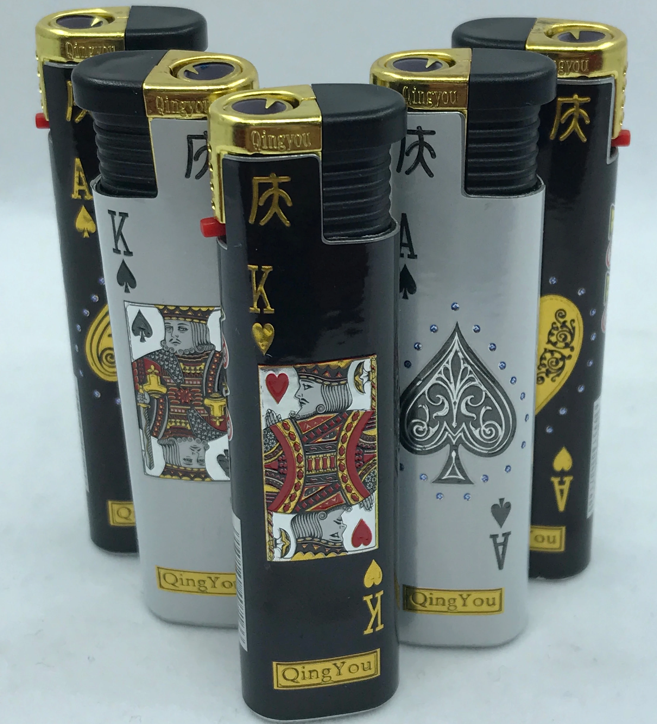 Высококачественная Современная листовая железная обернутая бумага прямая зажигалка