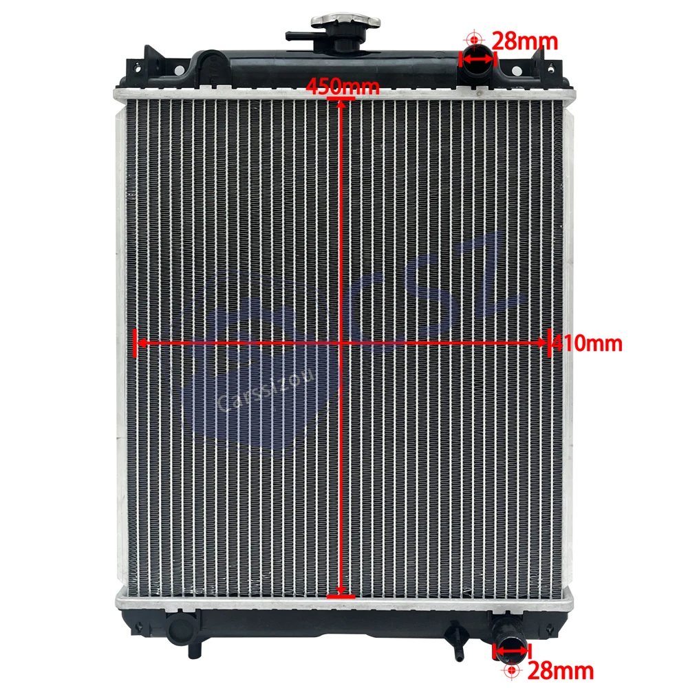 Caterpillar 303 (Double 22B8) Excavator Construction Machinery Radiator Assembly
