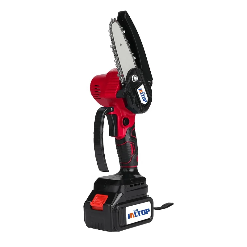 High Quality 21V Cordless Electric Chainsaw Small Mini 4-6 Inch Carburetor Type