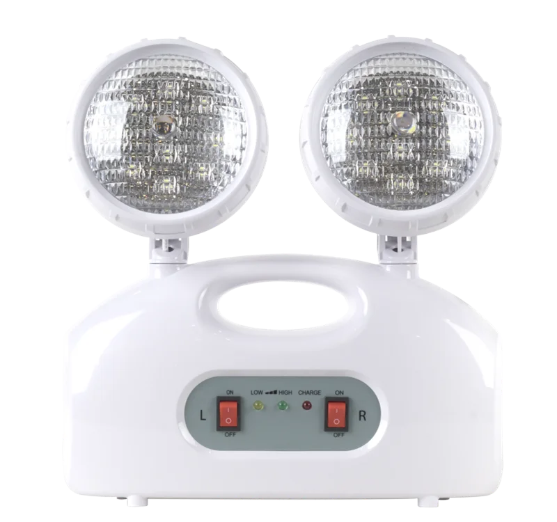 twin spot light emergency and escape emergency light rechargeable