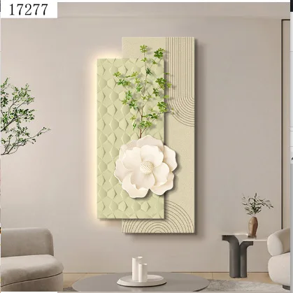 Art Deco Printed Lamp Customizable Logo Living Room Anniversary Celebration Led Light Paintings And Wall Arts For house