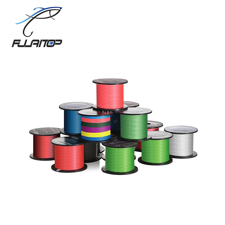 Long weaves sea trolling boat 300m diamond braid carp wholesale spools fishing line red braid pe 30 50lb 120lb 10lb 200lb