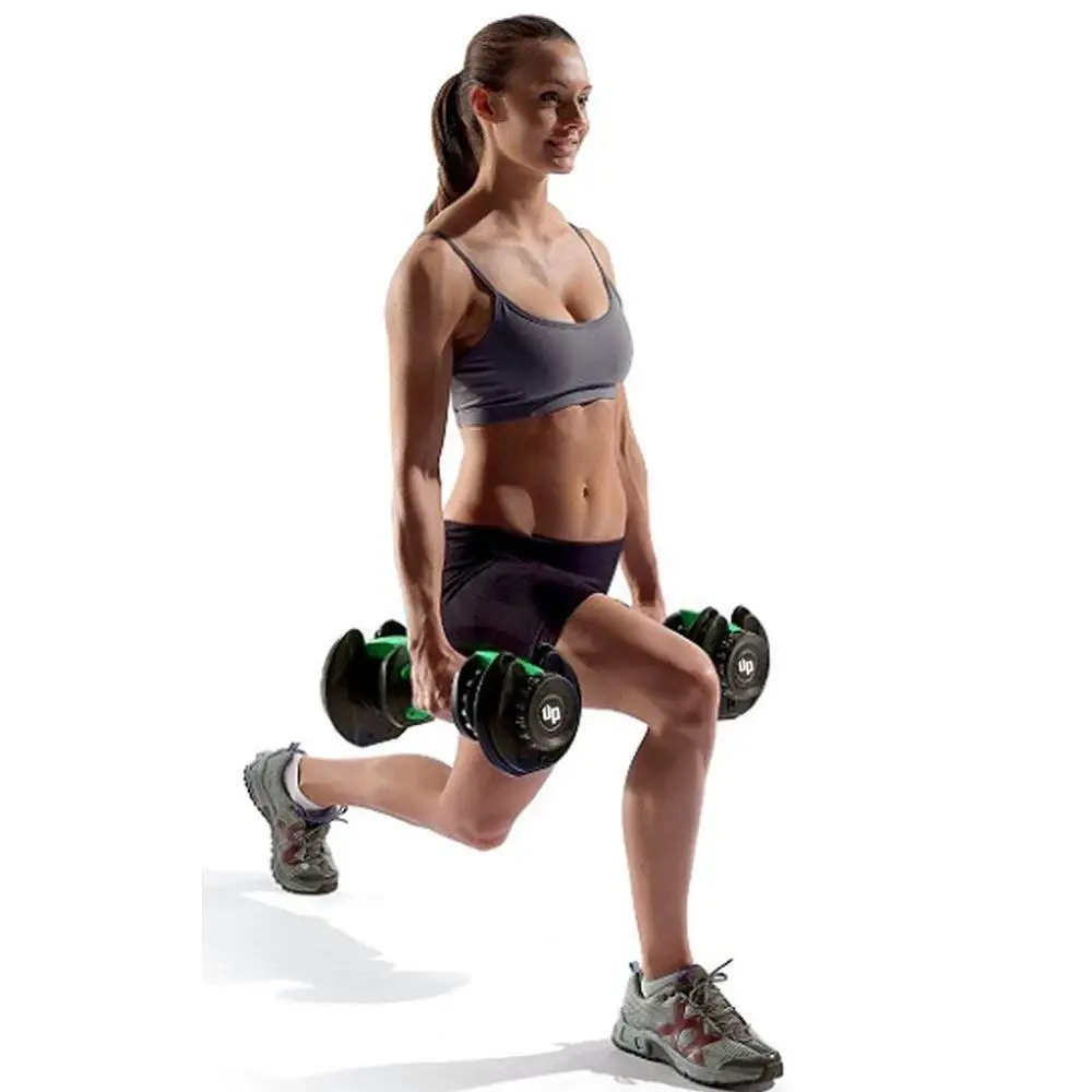 Made in  China  Fitness Exercises  Plate 10kg Weight  Dumbbell Set for Body building