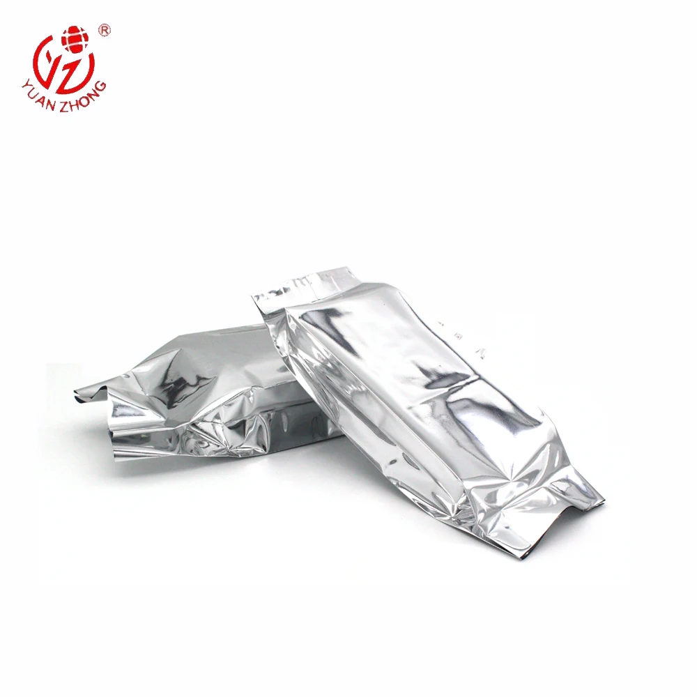 Custom Printing Wholesale Heat Sealable Package Side Gusset Bag For Coffee Beans Moisture Proof Foil Pouch For Tea