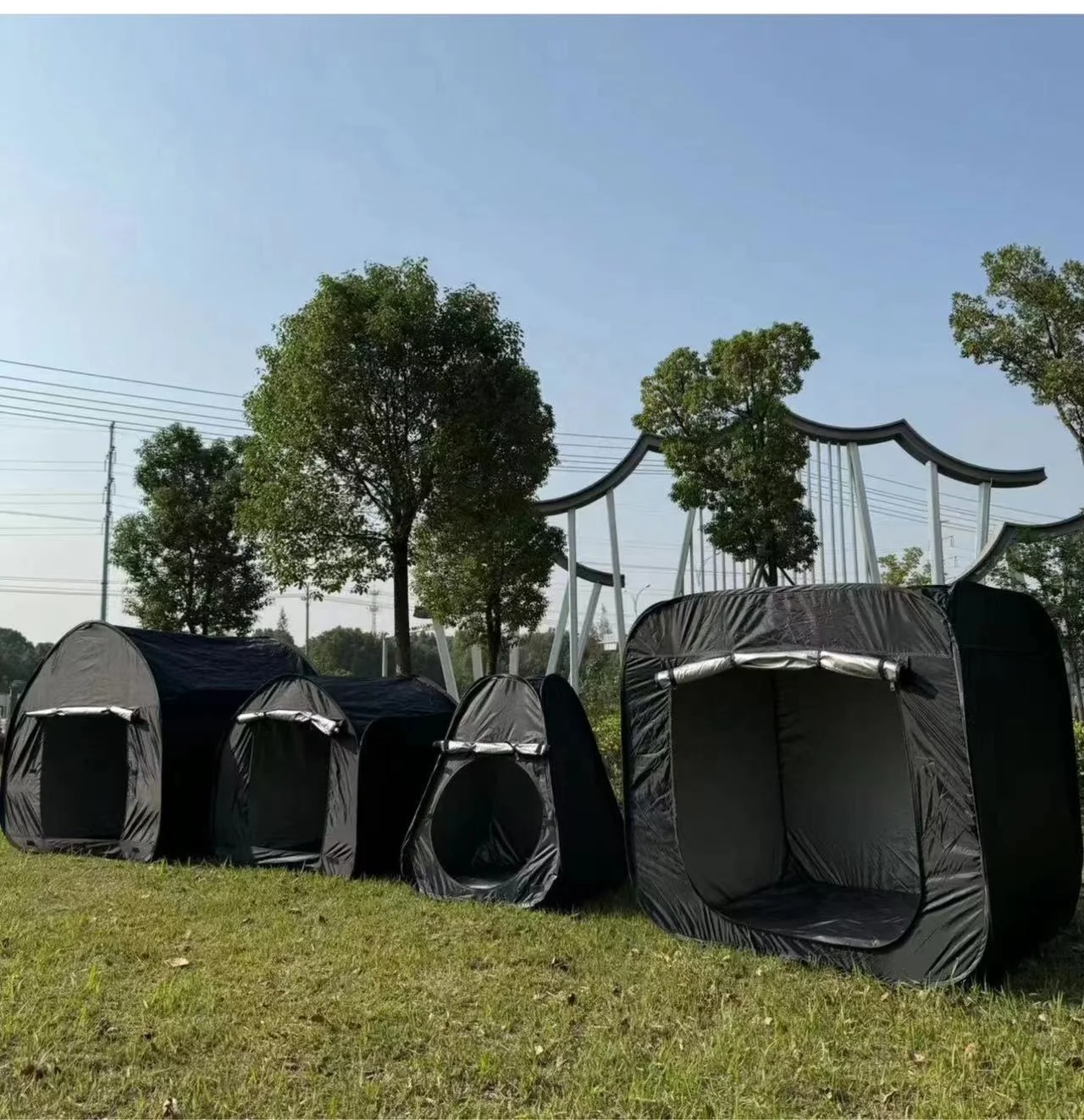 Sensory Calming Occupational Therapy Pop up Black Out Mini Tent for ADHD Kids Children