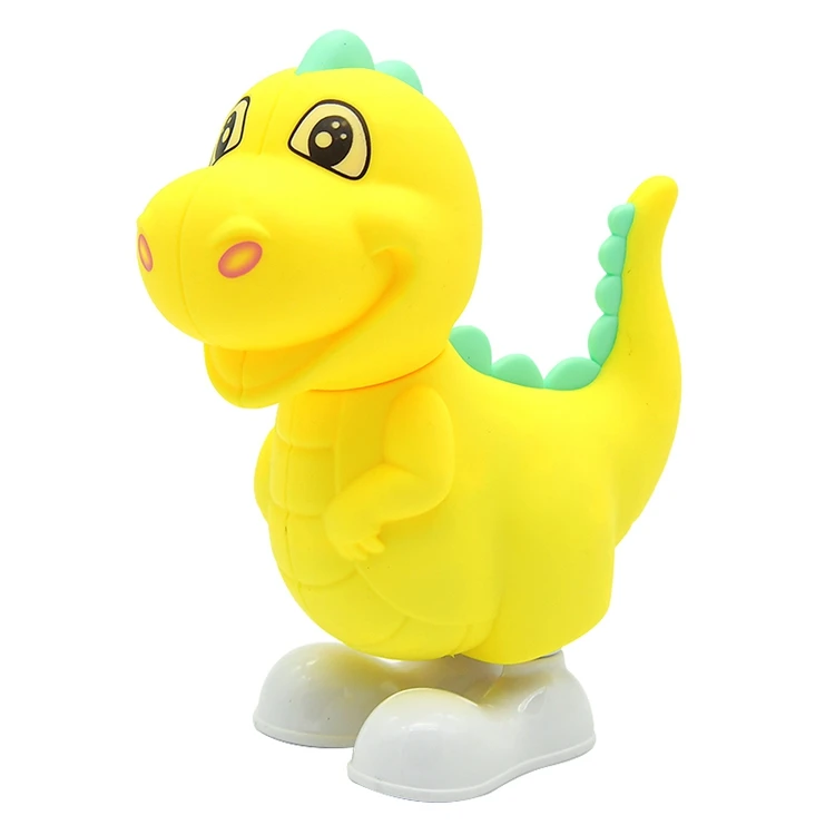 dropshipping New Arrival Colorful Cartoon Animals Wind Up Toys Cheap Plastic Clockwork Mechanical Wind Up Swing Toy for Kids