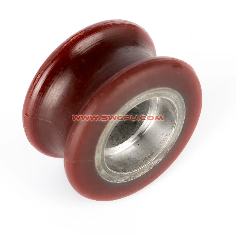 PU rubber wheel office chair wheels silicone furniture caster