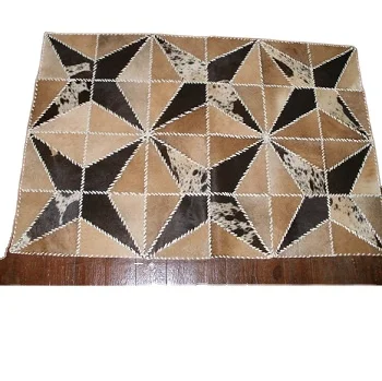 Cow Leather With Hair On Carpet