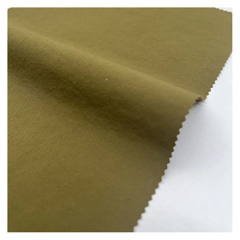 low MOQ bubble crinkle elastic nylon fabric 86 nylon 14 spandex waterproof 4 way stretch fabric for sportswear