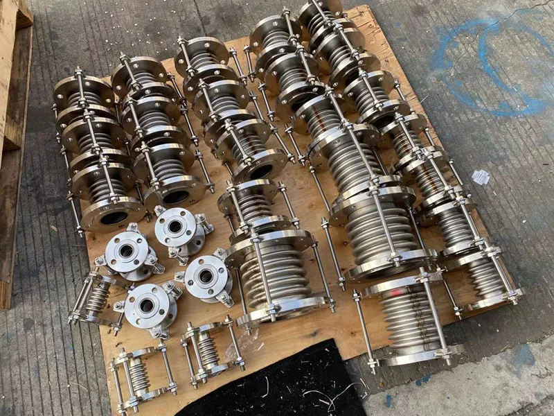 High Quality Jiufu High Temperature Exhaust Compensator Bellows Compensator Metal Bellows Expansion Joints