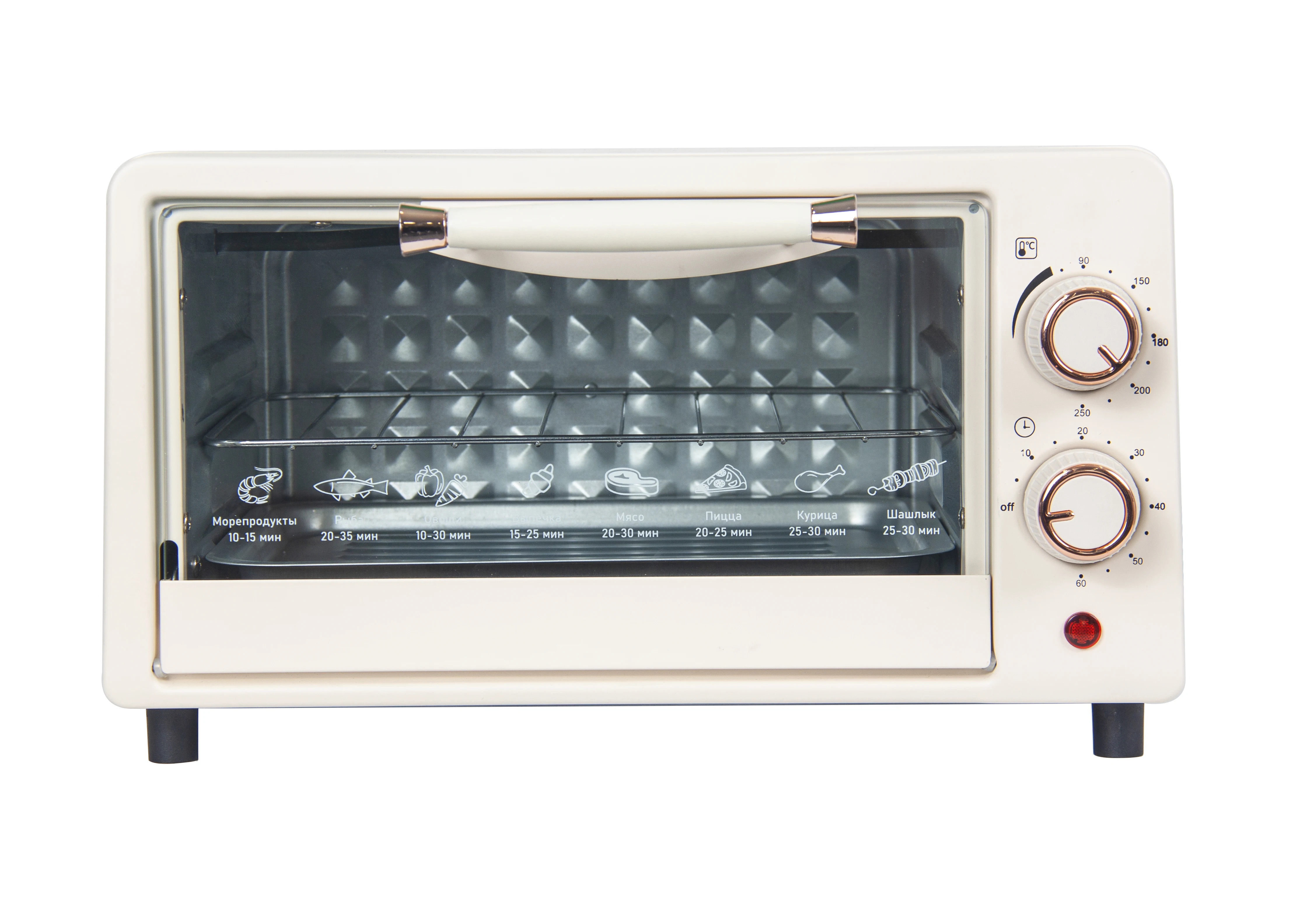12L Multi-function Convection Electric Oven Home Baking Simplified with One-Touch for Various Delights