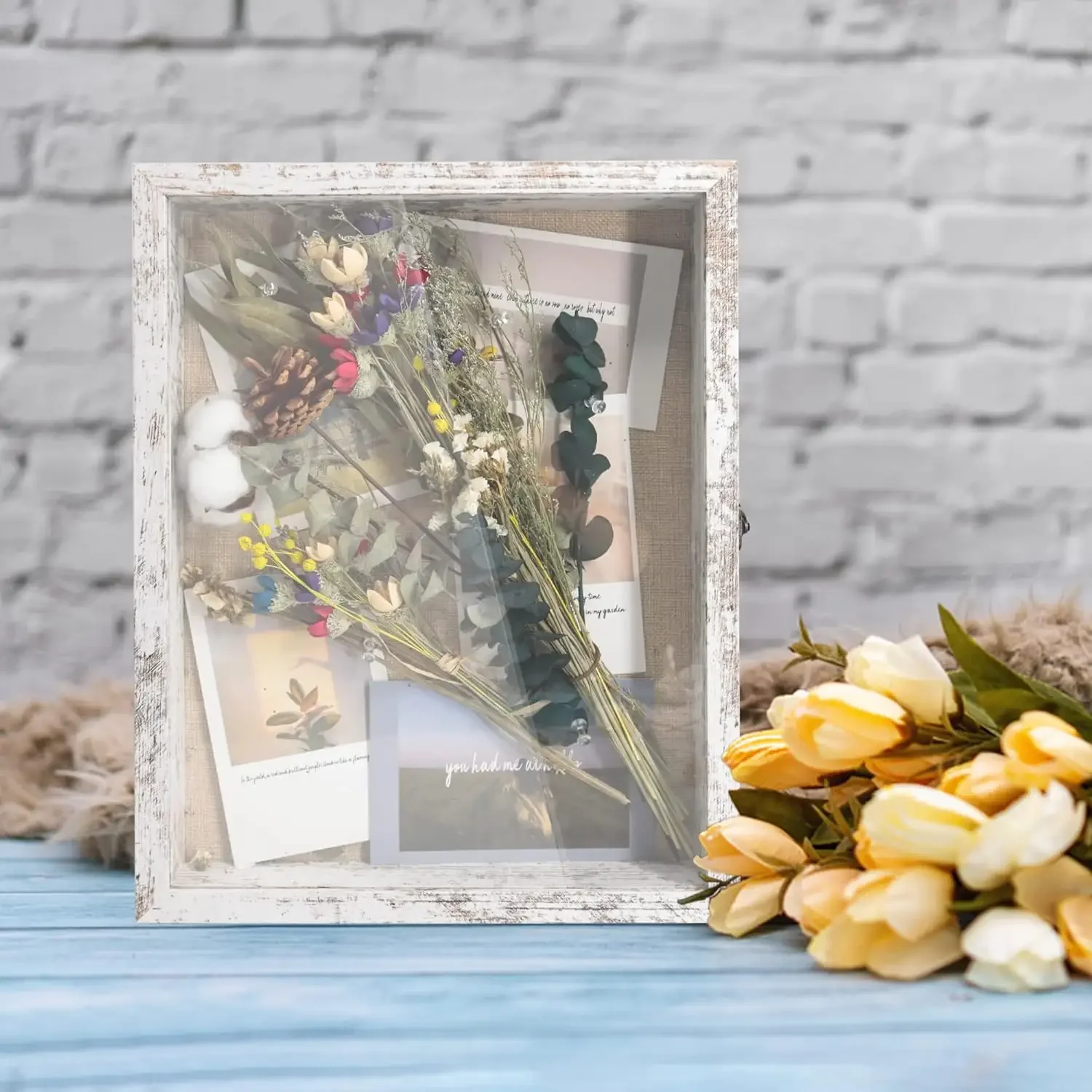 11x14 каркас из белой тени со стеклянной дверью идеально подходит для получения дипломов сертификаты глубины интерьера медалей за цветы