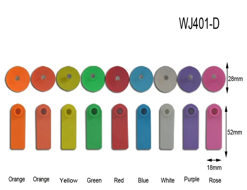 Custom Animal Ear Tags for Livestock Management