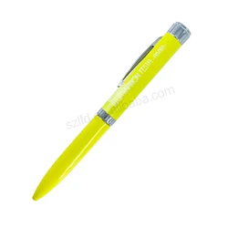 Promotional Gift custom pen customized logo led flashlight ballpen Laser Logo pen
