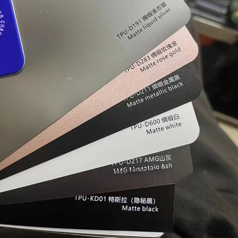 High quality TPU color modified car film with extended warranty 1.52m*15m TPU COLOR PPF
