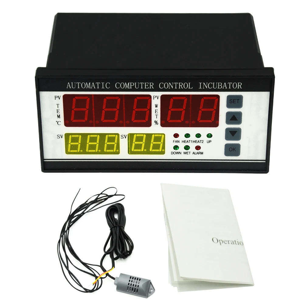China Manufacturers Xm-18 Automatic Digital 12 Volts Ac/ Dc Roll Egg Incubator Controller Xm 18d