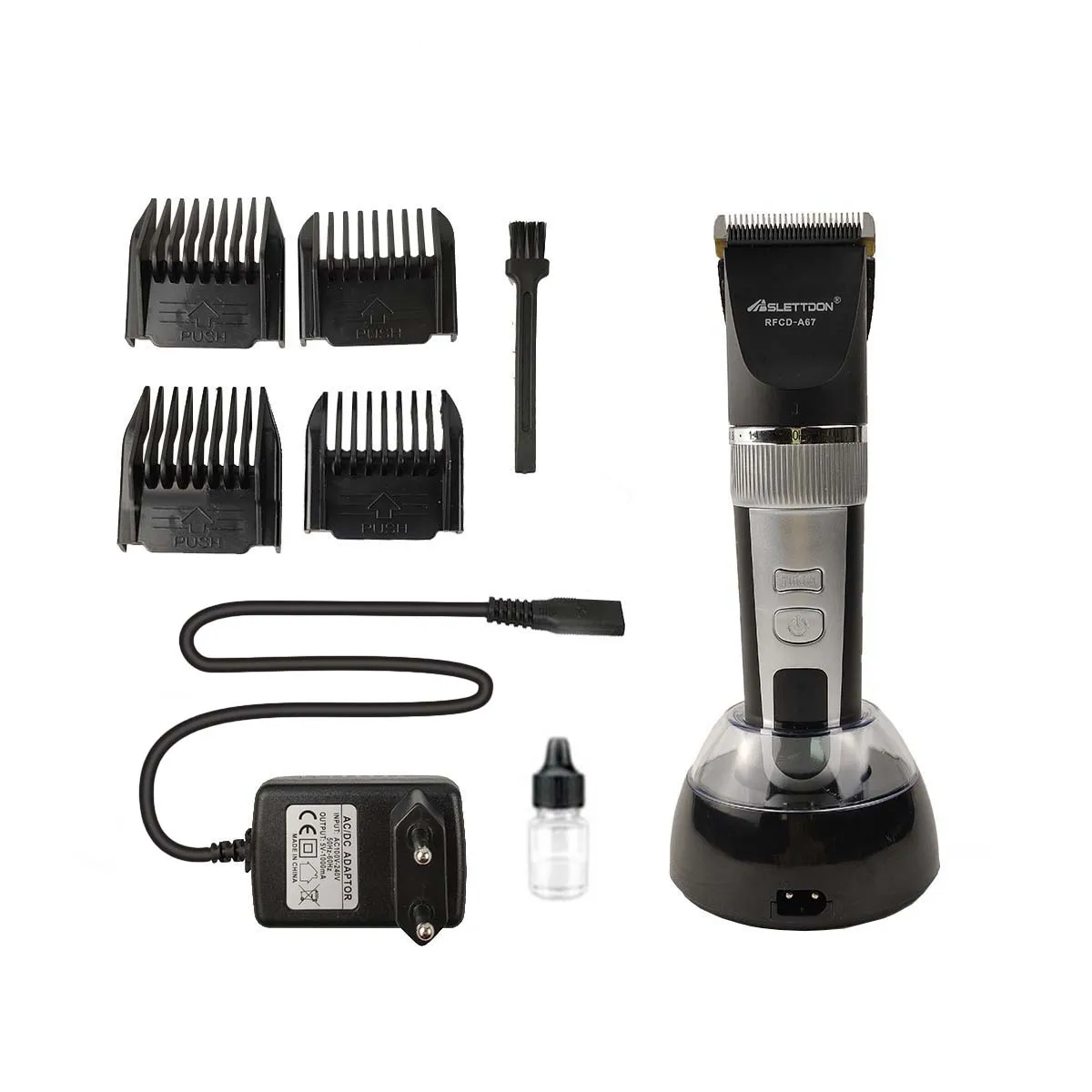 MANTIANYOU Wholesale Professional Ceramic Titanium Blade Rechargeable Hair Clipper Trimmer
