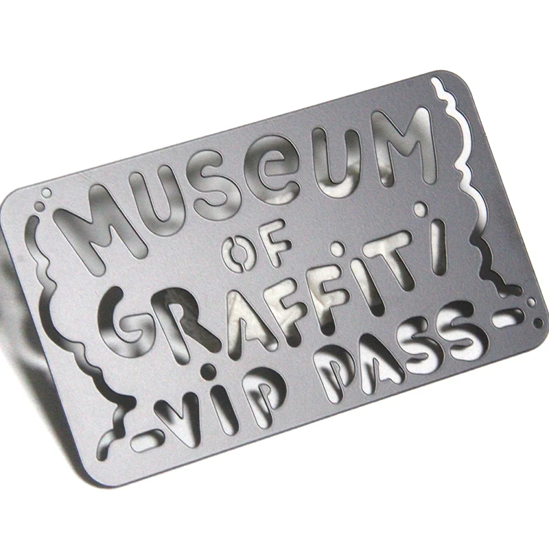 New Design Professional Multi process production Low profile and introverted Metal card