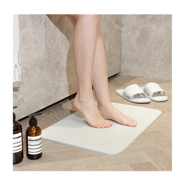 Stone bath mat diatomite Eco-Friendly luxury bathroom mat