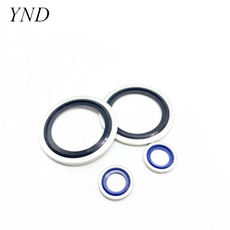 Stable Quality Solvent Resistance Bonded Sealed Composite Gasket with Metal Bonded Washer
