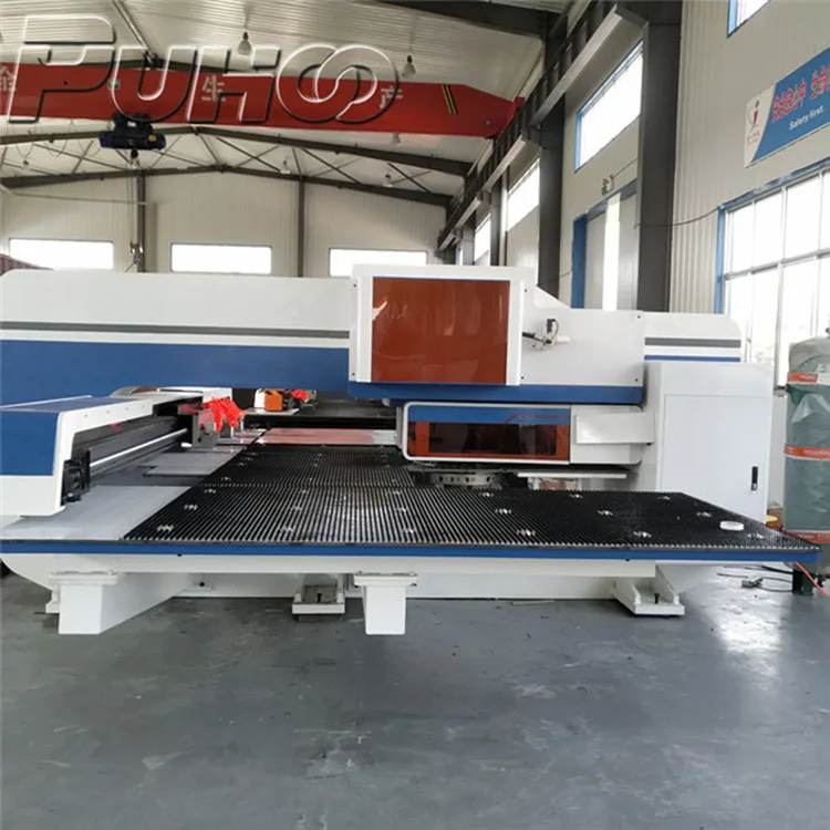 Airconditioning Panels Pressing CNC Turret Sheet Metal Punching Machine