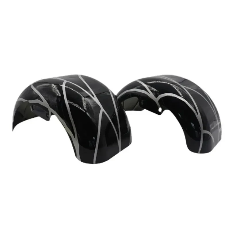 1 Pair Front and Rear Fender Mudguards for Citycoco 10 X 6. 00-5.5 /10 X 6. 00-6 Tires for Harley Electric Scooter Accessories