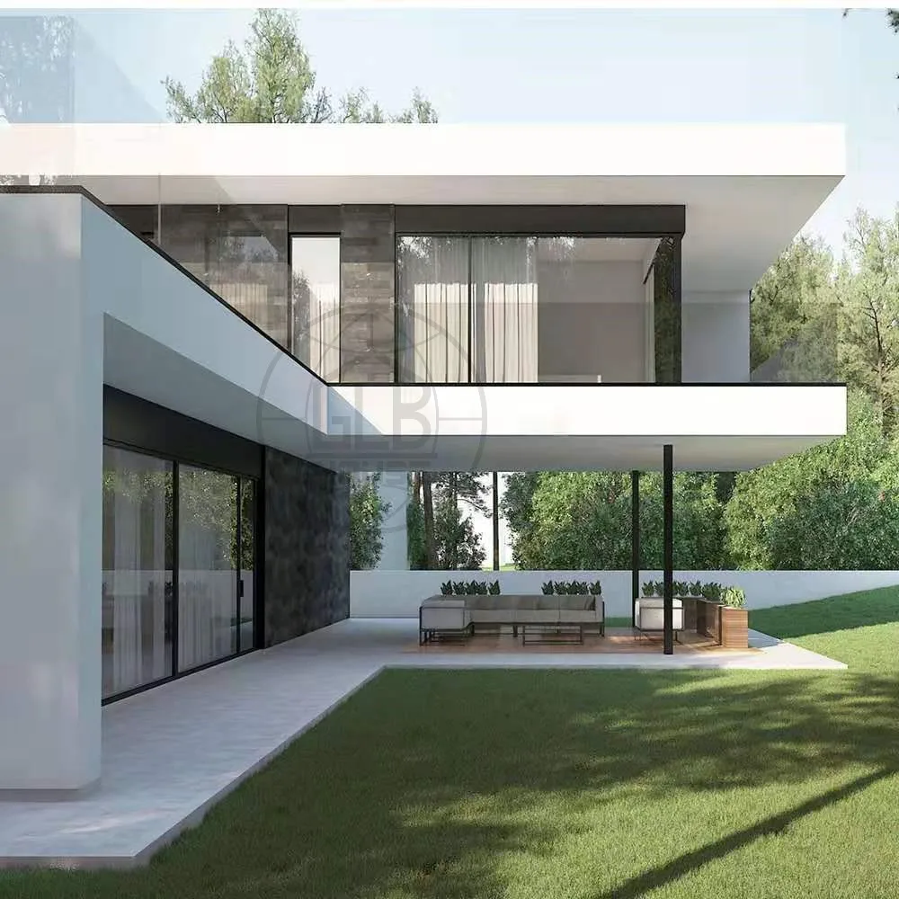 Меблированный Легкий Стальной дом сборный Casa Prefabricada модульный для крошечного дома